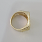14k Nugget Ring Yellow Gold Women Men Real Genuine 14KT