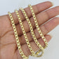 REAL 10k Gold Byzantine Chain Necklace Lobster Clasp 3mm 20" 22" 24" 26" 28" 30"