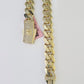 Real 14k Royal Monaco Link Chain 9mm 20-26 inches Yellow Gold Genuine