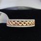 REAL 10k Rose Gold Diamond Mens Ring Engagement Wedding Genuine