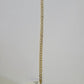 Real 10K Cuban Curb Link Bracelet Yellow Gold Diamond Cut 5mm 7" Inch