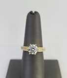 Real 10k Yellow Gold Ring Wedding Engagement Casual 10Kt Genuine