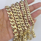 Real 10k Gold Monaco Bracelet 7mm-11mm 8"-8.5" 10kt Yellow