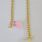 14k 6mm Miami Cuban Link Chain Yellow Gold Necklace 18"-26" Inches Real