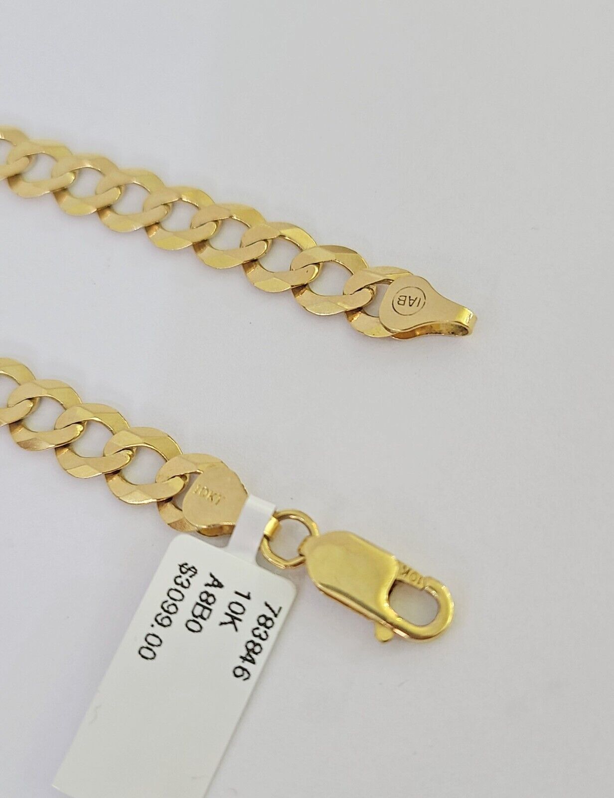 10k Solid Cuban Curb Link Bracelet Gold 7mm 7 Inches Women Real Yellow Gold