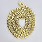 Real 10k Royal Monaco Chain 11mm 18-26 inches Necklace Yellow Gold Box Clasp