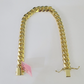 14K Solid Miami Cuban Bracelet Yellow Gold Box Clasp 8" Inch 8mm Link