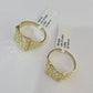 10k Nugget Ring Yellow Gold Women Men Real Genuine 10Kt