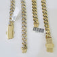 Real 10k Royal Monaco Chain 6mm Diamond Cut 18-26 inches Yellow Gold