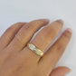 REAL 14k Diamond Ring Yellow Gold Ladies Men Trio SET Wedding Engagement Genuine