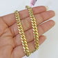 Real 14k Yellow Gold Miami Cuban link Bracelet 6mm 7.5"-9" Inch Solid