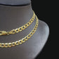 Real 10k Gold Cuban curb link chain Necklace 6.5mm 20" Authentic 10k Yellow Gold