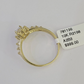 Real 10k Yellow Gold Ring Wedding Engagement Casual 10Kt Genuine