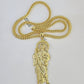 10K Franco Chain Saint Jude Pendant Charm Necklace 20"-26" 5mm Gold SET Yellow