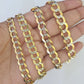 10k Cuban Curb Bracelet Gold 6mm 7mm 8mm 9mm Diamond Cuts 7" 7.5" 8" 8.5" 9"