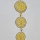 10k Centenario Coin Charm Yellow Gold 50 Pesos 1947 Mexican Coin