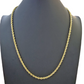 Real 10k Gold Rope Chain Necklace 18"-30" Inch 3mm-10mm Men & Women DISCOUNT