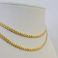 18k Solid Miami Cuban Necklace Chain Yellow Gold 4mm 22" Inch Genuine Real