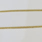 Real 10k Yellow Gold Chain Cross Charm Pendant Set Miami Cuban Link Necklace 4mm