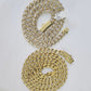 Real 10k Royal Monaco Chain 6mm Diamond Cut 18-26 inches Yellow Gold