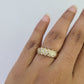 Real 10k Yellow Gold Ring Wedding Engagement Casual 10Kt Genuine