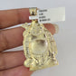 10K Gold Franco Chain Laughing Buddha Charm Pendant 20-26 inches 2.5mm Yellow