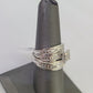 REAL 10k White Gold Diamond Ring Ladies Men Trio SET Wedding Engagement Genuine