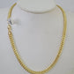 Real 10k Franco Chain Yellow gold 4mm 24inch necklace lobster lock 10kt