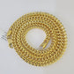 Real 10k Franco Chain Yellow gold 5mm 24inch Necklace lobster lock 10kt