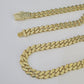 Real 10k Royal Monaco Chain 9mm 18-26 inches Necklace Yellow Gold Box Clasp