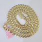 Real 14k Royal Monaco Link Chain 7mm 20-26 inches Yellow Gold Genuine