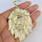 Real 10k Solid Rope Chain Lion Charm Set 6mm 20"-30" Inch Necklace Yellow Gold