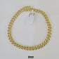 Real 10k Miami Cuban link Bracelet 6mm-11mm 7.5"-9" 10kt Yellow Gold