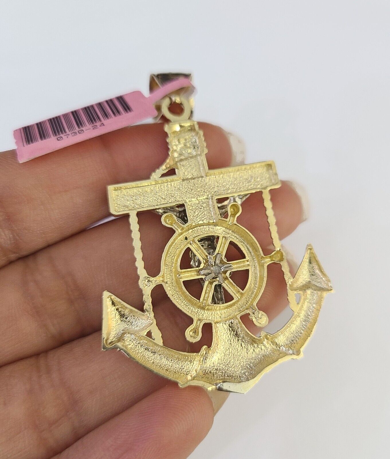 Real 14k Rope Chain Mayan Calendar Charm Yellow Gold Set 5mm 20"-30" Necklace