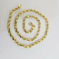 10k Yellow Gold Rope Chain 6mm 18"-26" Inch Real Gold 10kt All Sizes