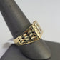 Real 10k Initial B Casual Ring Alphabet Yellow Gold 10kt Genuine