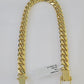 Real 10k Miami Cuban Link Bracelet Gold 8mm 8.5" Box Lock 10kt Yellow Gold