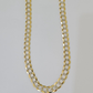 14k Gold chain Solid Necklace Cuban Curb Link REAL 8mm 20- 30 Inch Mens DISCOUNT