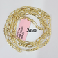 Real 14k Solid Gold Chain Figaro Link Necklace 3mm 4mm 5mm Men Women 14kt