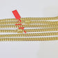 10k Yellow Gold 7mm Miami Cuban Link Chain Necklace 20-24 Inches Real