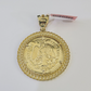 14k Centenario Charm Yellow Gold 50 Pesos 1947 Mexico Mexican Pendant Real 14kt