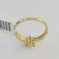 Real 10k Yellow Gold Ring Wedding Engagement Casual 10Kt Genuine