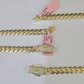 Real 14k Royal Monaco Link Chain 7mm 20-26 inches Yellow Gold Genuine