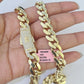 Real 14k Royal Monaco Link Chain 10mm 20-26 inches Yellow Gold Genuine