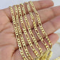 10K Solid Figaro Link Chain Necklace Yellow Gold 3mm 18" 20" 22" 10kt