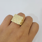 14k Nugget Ring Yellow Gold Women Men Real Genuine 14KT