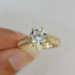 Real 10k Yellow Gold Ring Wedding Engagement Casual 10Kt Genuine