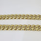 10k Yellow Gold Miami Cuban Link Chain Necklace 14mm 18-26 Inches Real