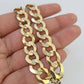 10k Solid Cuban Curb Link Bracelet Gold 9.5mm 8 Inches Real Yellow Gold