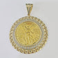 10k Centenario Coin Charm Yellow Gold 50 Pesos 1947 Mexico/Mexican Coin